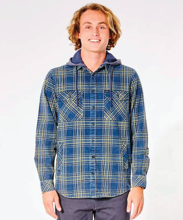 Rip Curl Ranchero Flannel Shirt - Navy